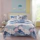 Olliix by Clean Urban Habitat Kids Cloud Blue Twin Cotton Reversible Coverlet Set-4