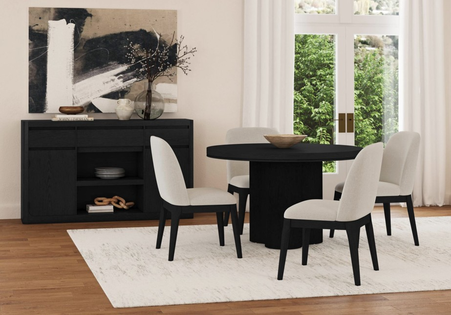 Elements International Rosalie Dining Table - Thumbnail 2