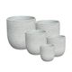 A & B Home 5-Piece Grey Swirl Egg Pot Set-0