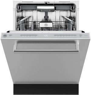 Bertazzoni 24 Fingerprint Resistant Stainless Steel Top Control Built-In Dishwasher