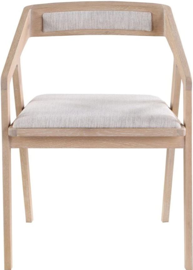 Moe's Home Collection Padma Grey Arm Chair-1