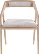 Moe's Home Collection Padma Grey Arm Chair-1
