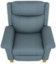 Best® Home Furnishings Customizable Prima Leather Power High Leg Recliner with Honey Birch Legs-1