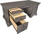 aspenhome® Sinclair Ash Gray 68" Executive Desk-3