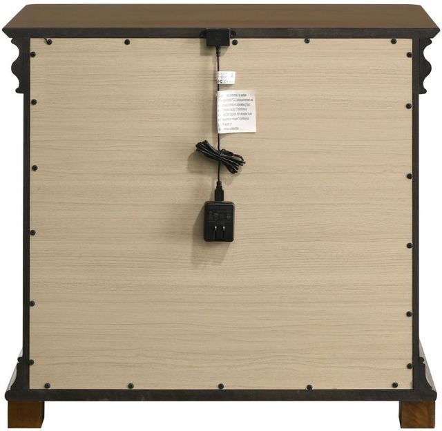 Coaster® Garland Brown Cherry Nightstand -4