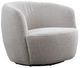 Parker House® Carina Bloke Cotton Swivel Barrel Chair-0
