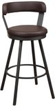 Homelegance® Appert Brown/Dark Gray Swivel Pub Height Chair-0