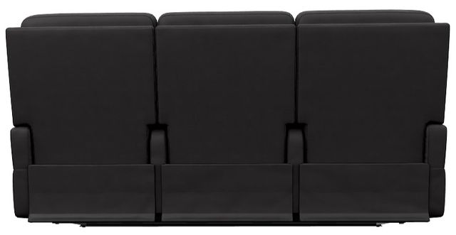 La-Z-Boy® Finley Onyx Leather Manual Wall Reclining Sofa-4