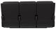 La-Z-Boy® Finley Onyx Leather Manual Wall Reclining Sofa-4