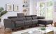 Furniture of America® Napanee 3-Piece Gray Right-Arm Facing Sectional and Chaise-1