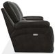 La-Z-Boy® Greyson Dark Chocolate Leather Power Reclining Loveseat with Console-2