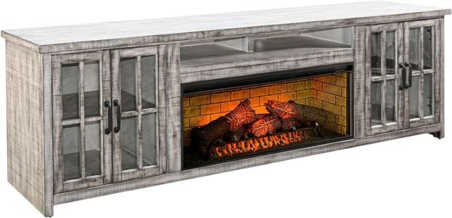 Sunny Designs™ Alpine Grey 98" Media Console-3