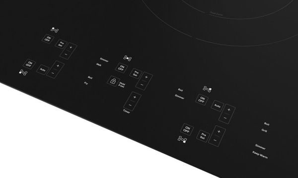 KitchenAid 36" Black Induction Cooktop