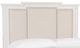 Magnussen Home® Willowbrook Egg Shell White/Natural King Panel Upholstered Headboard-0