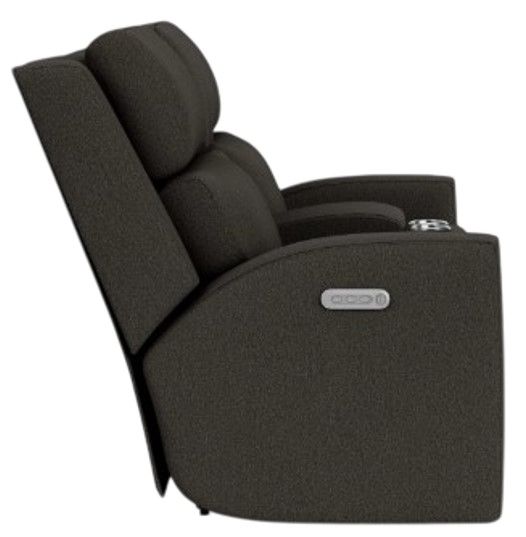 Flexsteel® Customizable Score Power Reclining Loveseat with Console and Power Headrests and Lumbar-2