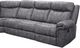 American Wholesale Furniture Knoxville 3-Piece Gray Manual Reclining Curved Sectional-2