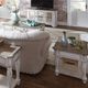 Liberty Furniture Magnolia Manor 3-Piece Weathered Brown Table with Antique White Base Sets-3
