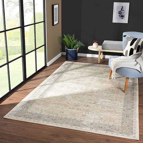 LR Home Cheshire Beige/Gray 5'x8' Area Rug-4