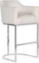 Vanguard® Furniture Vanguard Index Porcelain/Polished Nickel Bar Stool-0