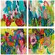 Classic Home Ground Breaking 4-Piece Painting by Buddy Whitlock Set-0