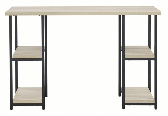 Clearance Signature Design by Ashley® Waylowe Black/Natural Home Office Desk-2