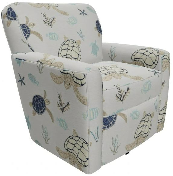 Craftmaster® Customizable Craftmaster Essentials 35" Swivel Chair-3