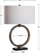 Uttermost® Relic Antiqued Gold Table Lamp-2