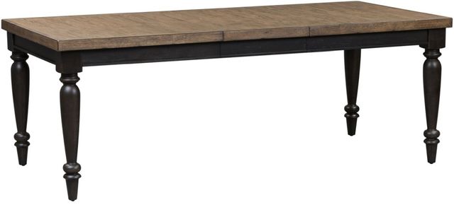 Liberty Furniture Harvest Home 7-Piece Barley Brown/Chalkboard Rectangular Table Set-1