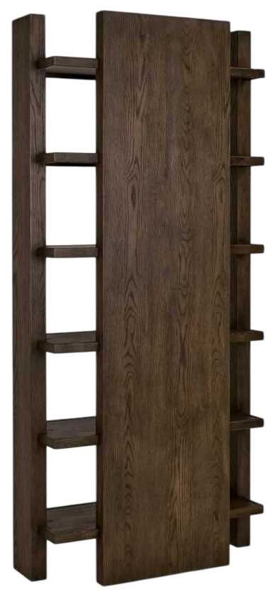 Classic Home Doku Coffee Brown Bookcase-3
