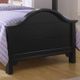 Vaughan-Bassett Cottage Black Full/Queen Panel Footboard-4