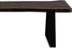 Porter International Designs Manzanita Midnight Trapezoid Base Dining Bench -3