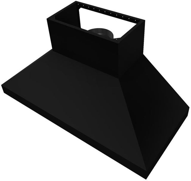 Vent-A-Hood® 60" Black Euro-Style Wall Mount Range Hood-1