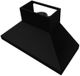 Vent-A-Hood® 60" Black Euro-Style Wall Mount Range Hood-1