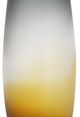 A & B Home Normand Black/Orange/White Vase-4