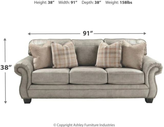 Signature Design by Ashley® Olsberg Steel Sofa-1