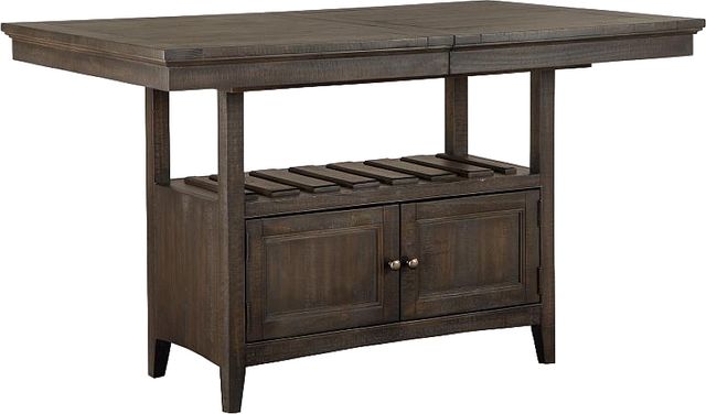 Magnussen Home® Westley Falls Graphite 60" Counter Height Table-0