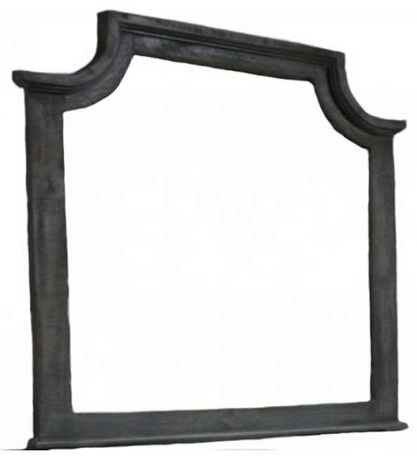 Million Dollar Rustic Sam Distressed Gray Mirror-0
