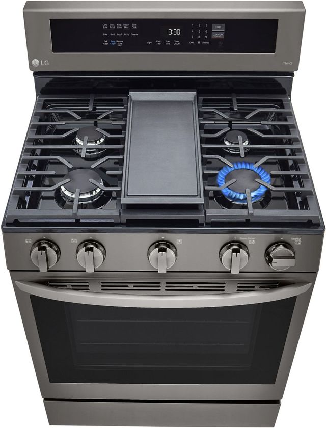 LG 4 Piece Black Stainless Steel Kitchen Package-1