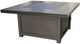 CabanaCoast® Customizable Monaco Cast Aluminum 49" Outdoor Square Fire Pit-2