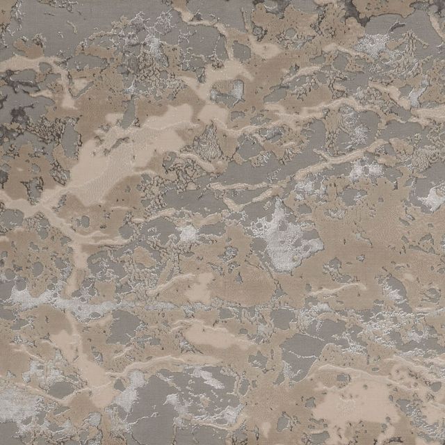 KAS Rugs Luna 7121 Silver/Charcoal Eclipse 5'x8' Rug-1
