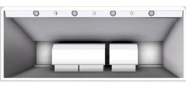 Vent-A-Hood® 54" Wall Mount Range Hood-White-3