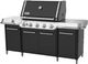 Weber® Summit® GC38 E 5-Burner Black Freestanding Liquid Propane Gas Grill-2
