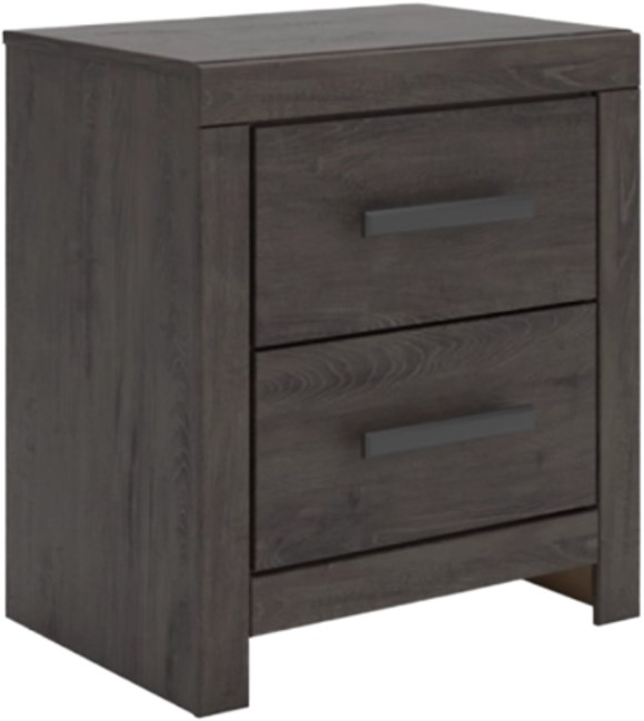 Prendonea Nightstand - Charcoal Prendonea Nightstand - Charcoal