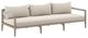 Four Hands Sherwood Fabric/Wooden 93" Outdoor Sofa-0