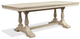 Riverside Furniture Aberdeen Weathered Worn White Dining Table Top and Base-0