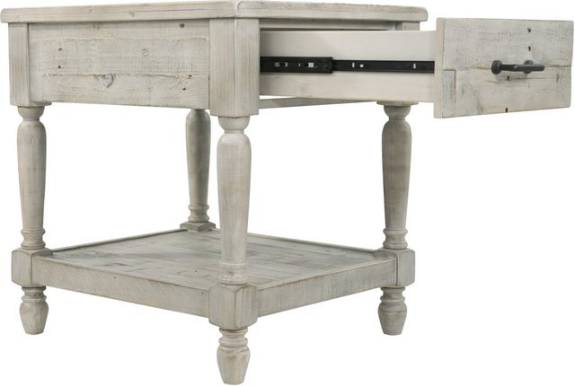 Signature Design by Ashley® Shawnalore Whitewash End Table-3