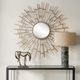 Uttermost® Tangled Antiqued Golden Bronze Round Mirror-1