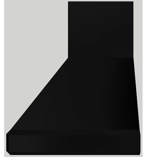 Vent-A-Hood® 42" Black Wall Hood-1
