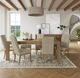 Riverside Furniture Davie Beige/Pale Oak Upholstered Dining Side Chair-1