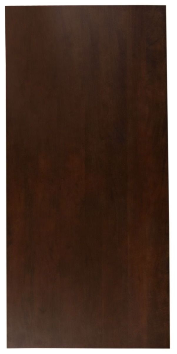 Home Trends & Design Palermo Matte Brown Dining Table-3